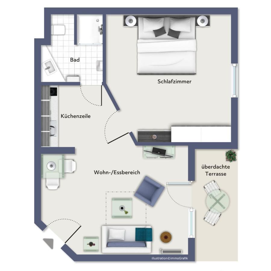 Schaumburg Wohnung 04 Kuehlungsborn Ngoại thất bức ảnh